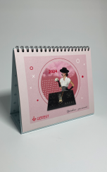 Календарь настольный (календарь-домик) 