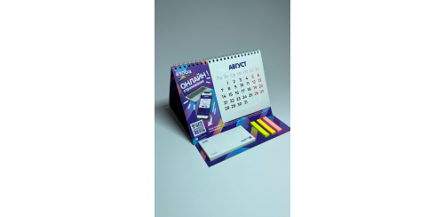 настольный со стикерами 