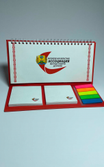 настольный со стикером 