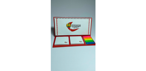 настольный со стикером 